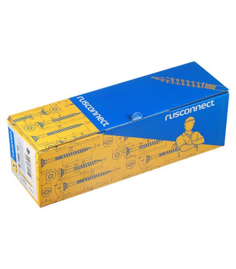 Саморезы по дереву 160x8,0 мм тарельчатая головка конструкционные (50 шт.)