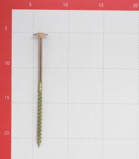 Саморезы по дереву 160x8,0 мм тарельчатая головка конструкционные (50 шт.)