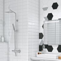 Плитка настенная Artens Roissy 9.9x20 см 0.792 м² матовая цвет белый