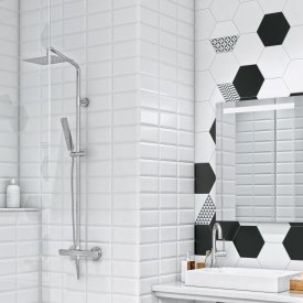 Плитка настенная Artens Roissy 9.9x20 см 0.792 м² матовая цвет белый