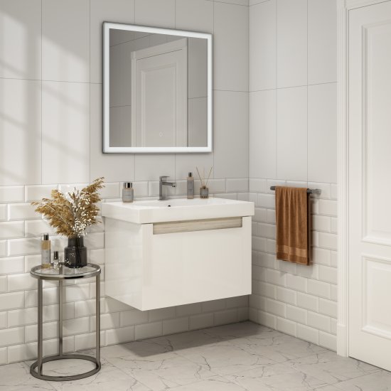 Плитка настенная Artens Roissy 9.9x20 см 0.792 м² матовая цвет белый