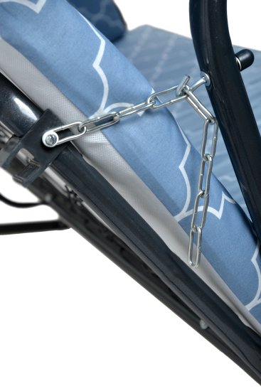 Качели садовые Naterial Losanna 3-х местные до 280 кг синий