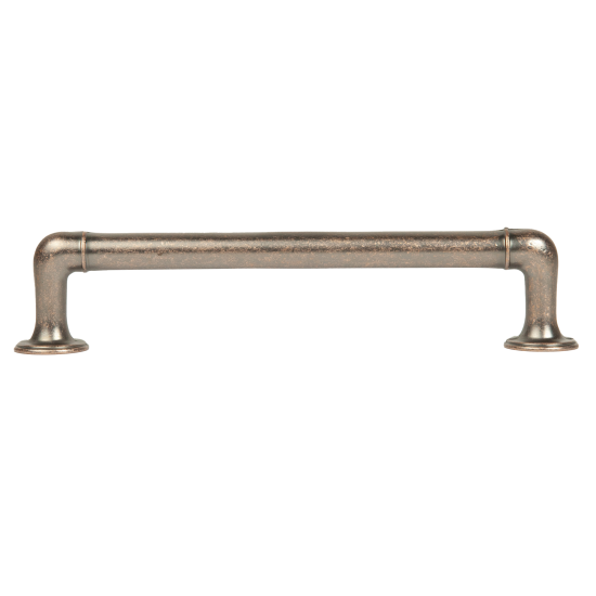 Мебельная ручка-скоба 237 128 мм античная медь