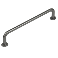 Мебельная ручка-скоба 296 128 мм графит