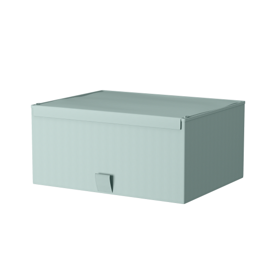 Короб для хранения Spaceo 36x16.5x28 см полипропилен цвет лагуна