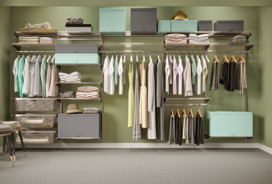 Короб для хранения Spaceo 36x16.5x28 см полипропилен цвет лагуна