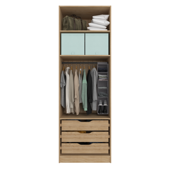 Органайзер подвесной Spaceo 6 отделений 18x94x30 см полиэстер цвет гранит