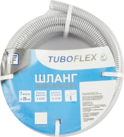 Напорно всасывающий шланг TUBOFLEX 25мм, до 4 бар, 7м