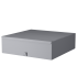 Короб для хранения Spaceo 56x16.5x56 см полипропилен цвет гранит