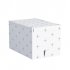 Короб для хранения Spaceo 18x16.5x28 см полиэстер цвет белый