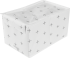 Короб для хранения Spaceo 18x16.5x28 см полиэстер цвет белый