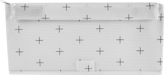 Короб для хранения Spaceo 36x16.5x28 см полиэстер цвет белый