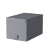 Короб для хранения Spaceo 18x16.5x28 см полипропилен цвет гранит