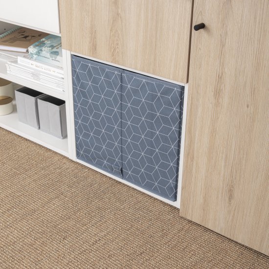 Короб для хранения Spaceo 56x33x36 см полиэстер цвет синий