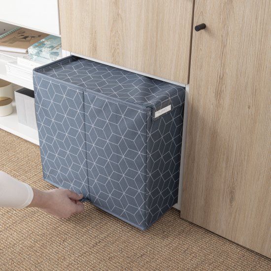 Короб для хранения Spaceo 56x33x36 см полиэстер цвет синий