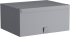 Короб для хранения Spaceo 36x16.5x28 см полипропилен цвет гранит