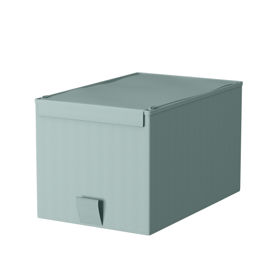 Короб для хранения Spaceo 18x16.5x28 см полипропилен цвет лагуна