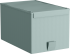 Короб для хранения Spaceo 18x16.5x28 см полипропилен цвет лагуна