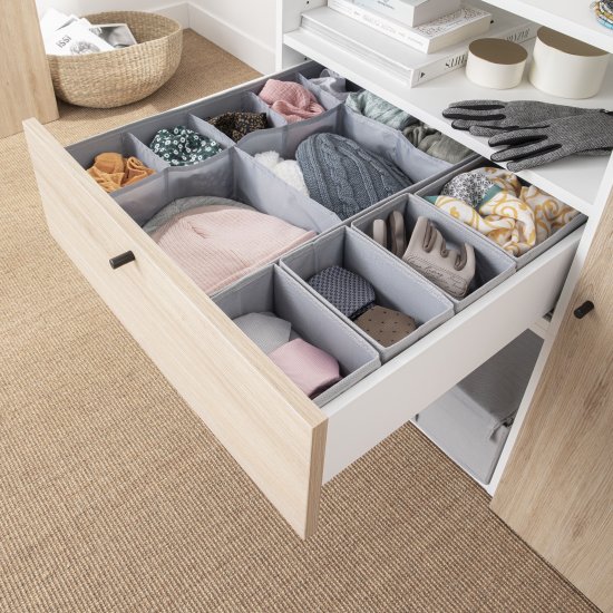 Органайзер Spaceo 20.6x12x16 см полиэстер цвет гранит