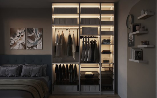 Короб для хранения Spaceo 56x33x36 см полиэстер цвет белый