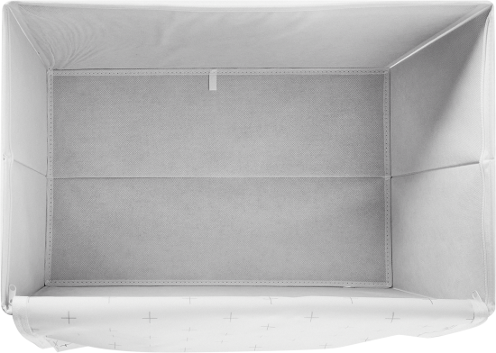 Короб для хранения Spaceo 56x33x36 см полиэстер цвет белый