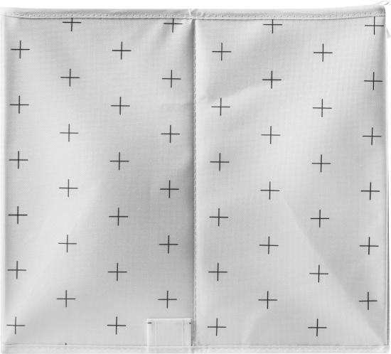 Короб для хранения Spaceo 56x33x36 см полиэстер цвет белый