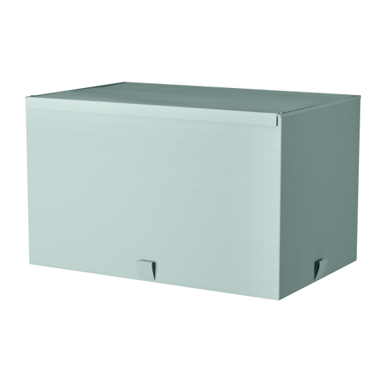 Короб для хранения Spaceo 56x33x36 см полипропилен цвет лагуна