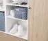 Короб для хранения Spaceo 18x16.5x28 см полиэстер цвет синий