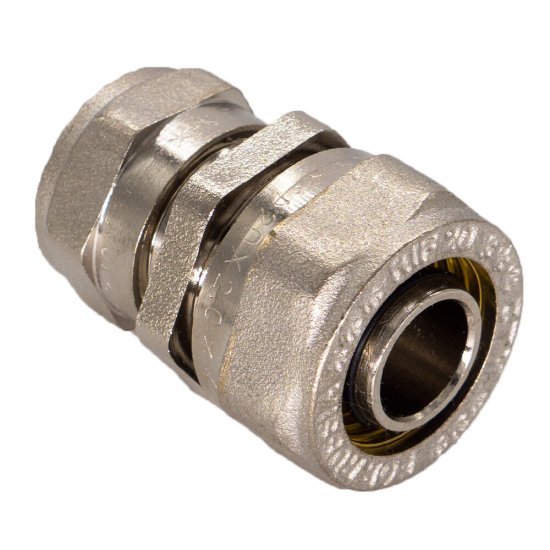 Соединитель прямой 20 обж(ц) х 16 обж(ц)