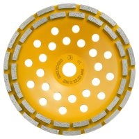 Сегментная двухрядная алмазная чашка по бетону Diamond Industrial DIDCH230S