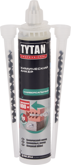 Анкер химический Tytan на основе полиэстера для кирпича и бетона 300 мл