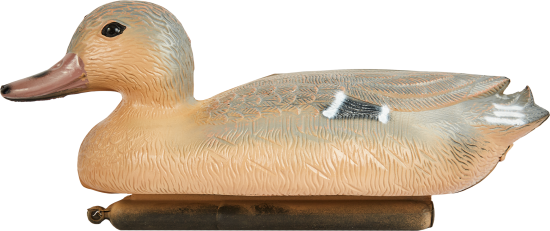 Фигура декоративная Утка пластик 14.5x14x35 см