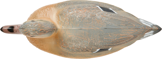 Фигура декоративная Утка пластик 14.5x14x35 см