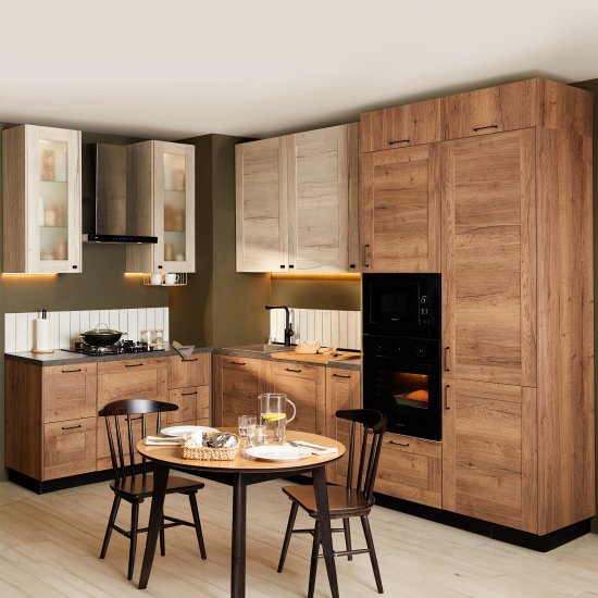 Карниз для кухонного шкафа Касли Delinia ID 220x4 см ЛДСП цвет касли