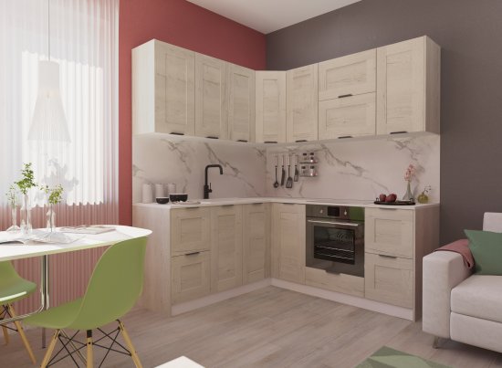 Фасад для кухонного ящика Касли 79.7x12.5 см Delinia ID ЛДСП цвет касли