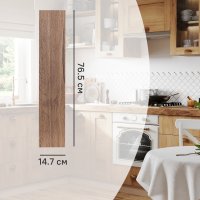 Фасад для кухонного шкафа Рошаль 14.7x76.5 см Delinia ID ЛДСП цвет рошаль