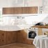 Фасад для кухонного ящика Рошаль 59.7x12.5 см Delinia ID ЛДСП цвет темное дерево