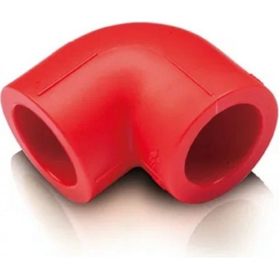 Полипропиленовый противопожарный угол Blue Ocean PPRF/90E(R) - 25
