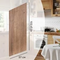 Фальшпанель для кухонного шкафа Рошаль 37x102.4 см Delinia ID ЛДСП цвет рошаль