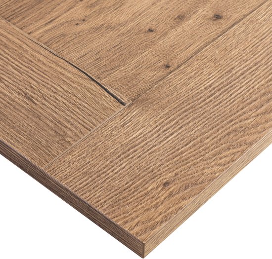 Фасад для кухонного шкафа Рошаль 44.7x102.1 см Delinia ID ЛДСП цвет темное дерево