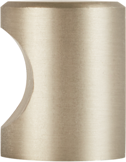 Мебельная ручка-кнопка Rothko ЦАМ цвет никель