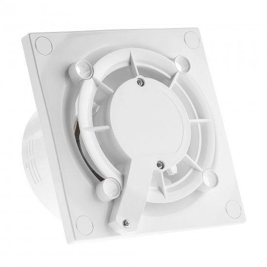 Вентилятор осевой вытяжной Equation KWS100T D100 мм 28 дБ 95 м3/ч цвет белый