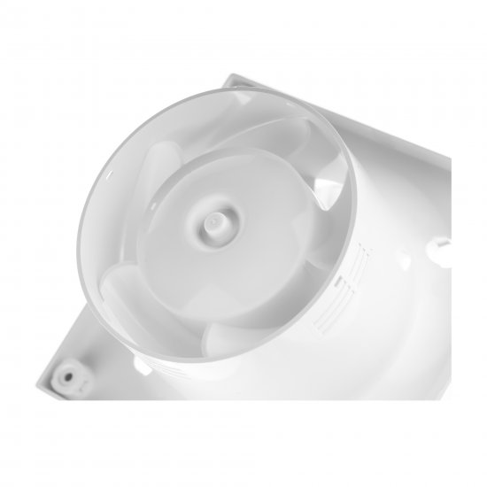 Вентилятор осевой вытяжной Equation KWS100T D100 мм 28 дБ 95 м3/ч цвет белый