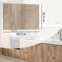 Фасад для кухонного ящика Зея 39.7x25.3 см Delinia ID ЛДСП цвет коричневый