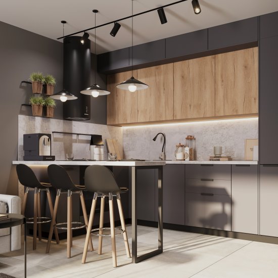 Фасад выдвижного ящика Верея 59.7x16,7 см DELINIA ID ЛДСП цвет Светлое дерево