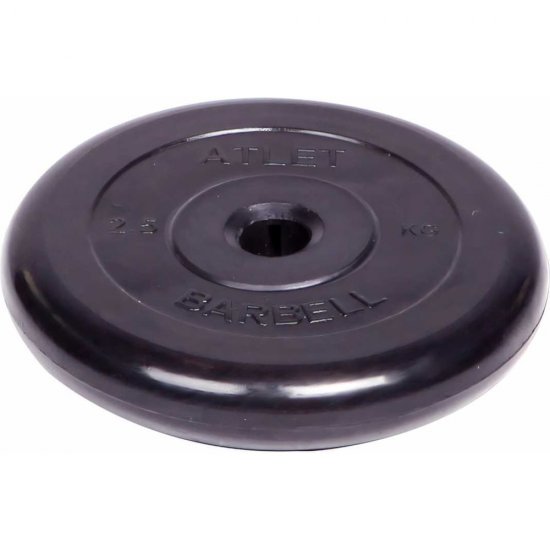 Обрезиненный диск Barbell Atlet