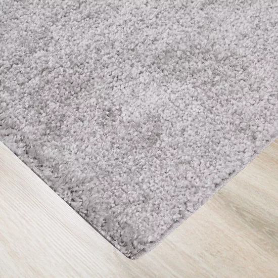 Ковер полипропилен Inspire Shaggy Bosfor 80x150 см цвет светло-серый