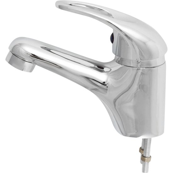 Смеситель для раковины однорычажный цвет хром