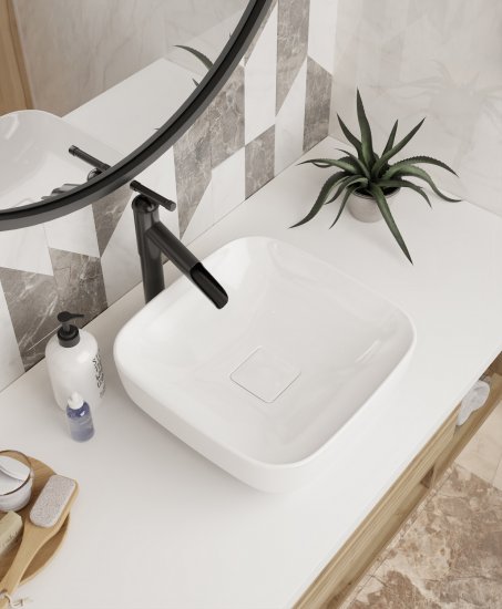 Раковина Мокко накладная 38.3 см