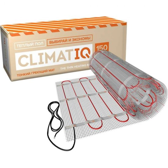Самоклеящийся греющий мат для установки в слой плиточного клея IQWATT CLIMATIQ MAT